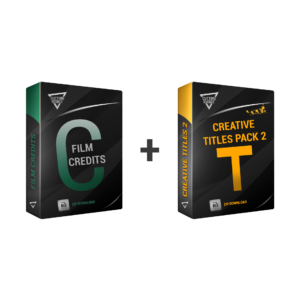 FILM CREDITS PACK + CREATIVE TITLES PACK 2
