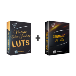 VINTAGE COLOR GRADING LUTs + CINEMATIC CG LUTs